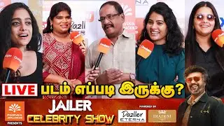 🔴LIVE: Jailer Celebrity Review | Rajinikanth | Nelson | Jailer Review