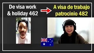 Como cambie de visa work and holiday 462 a visa de trabajo 482!