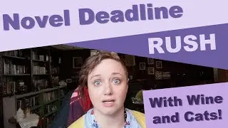 Writing Vlog | Finishing My Novel in 5 Days [CC]