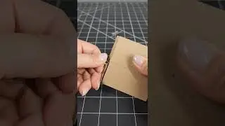 How to make a perfect corner in cardboard craft #cardboardcraft #cardboardprojects #craftingtips