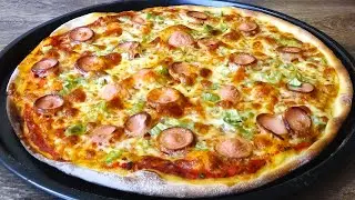 Домашна Пица с Хрупкава Коричка и Богат Вкус!