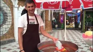 Maquina de algodón de azúcar - como preparar deliciosos y coloridos copos de algodón de azúcar