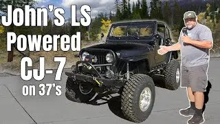John's 5.3 LS Powered CJ-7 on 37's Walkaround! WFO Concepts
