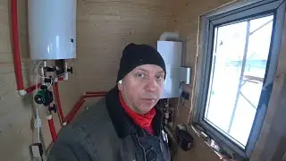 Подключение послойного водонагревателя через двухконтурный котёл.