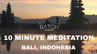 10 Minute Meditation - 432Hz Frequency Meditation Music featuring Bali, Indonesia