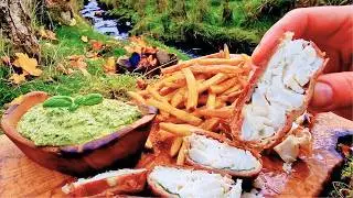 The CRAZIEST Way to Make Fish & Chips | ASMR Cooking