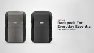 OnePack, Most Functional Backpack for Everyday Life & Travel