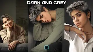 Dark and grey effect Lightroom photo editing 😱 l Rays Of Flash l #preset  download free 😍 #lightroom