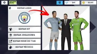 Kit do Manchester City para Dream League Soccer 2021