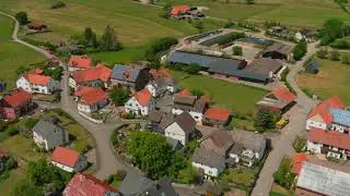 Waldeck von oben: Diemelsee-Rhenegge
