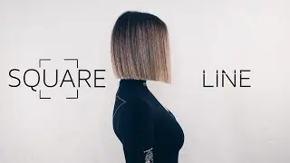 BOB HAIRCUT: how to cut box bob quick with square line - NIKITOCHKIN