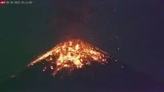 Sep 29, 2025: Explosive Eruption from Fuego Volcano in Guatemala