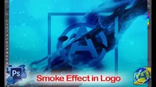 How to smoke effect in text logo photoshop cc 2017