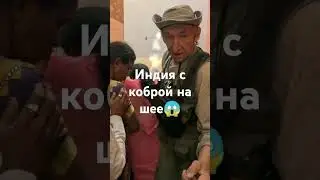 Индия с коброй на шее