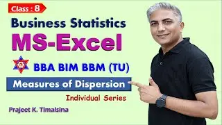 Dispersion For Individual Series: Range, QD, SD, CV