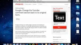 HOW TO HELP CHANGE THE YOUTUBE COMMENT SECTION!