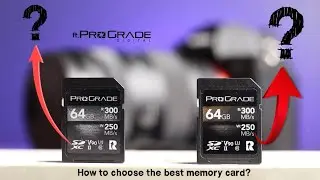 Memory Cards Explained! ft. Prograde Digital | SDXC? UHS2? V60/V90 | How to select memorycards?