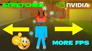 ☑️How To Get Stretched Resolution In Da Hood☑️ *MORE FPS*