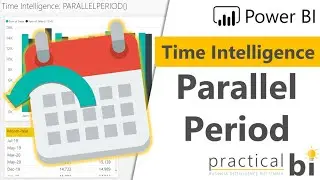 Power BI Time Intelligence: Comparing the Same Month Previous Year Using PARALLELPERIOD
