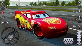 Lightning McQueen Car Mod for Bus Simulator Indonesia (BUSSID) 