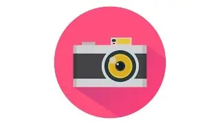Illustrator Tutorial | How to make Camera Icon With Long Shadow