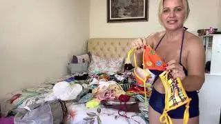 Dona Angélica organização total biquíni 👙 é maiô’ para ir à praia 🏖