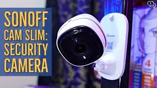 Sonoff CAM Slim Camera and DW2 Door Sensor