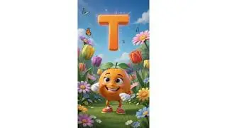 🍊 T is for Tangerine | Learn Letter T | Find the Tangerine! | ABC Fruits for Kids