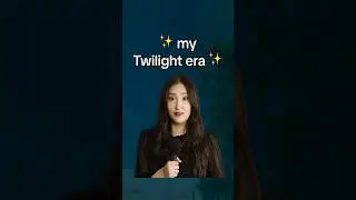 You can’t tell me this isn’t #twilight coded as hell 🩸✨