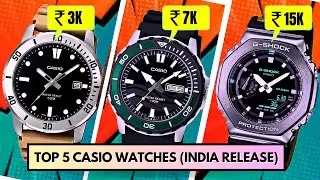 Top 5 BEST CASIO Watches 2024! - DON'T BUY before watching! Best Casio watches India