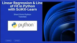 How to Perform & Plot Linear Regression in Python (in 3.5 Minutes)
