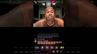 PRETTYBOYFREDO LIVE ON INSTAGRAM 9/13/2020 (TALKS DDG, why quis got kicked out ssh)