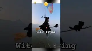 Flying Witch Spotted in the Sky 😲