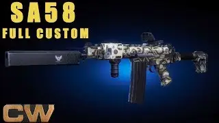 Contract Wars - обзор SA58 (кастом)
