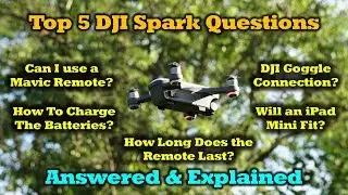 Using Your DJI Goggles with Spark and 4 Other Questions Answered and Explained
