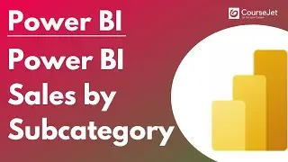 Power BI : Sales & Profit Report by Subcategory | PowerBI Tutorial | Lec - 05