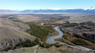 Altai. Kurai steppe