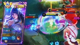 KAGURA AGGRESSIVE DAMAGE FOR RANK WIN STREAK |MOBILE LEGENDS