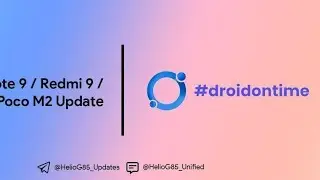 Rom DotOS v5.2.1 Redmi Note 9 Rom terbaik untuk Game