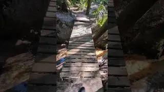 Crossing a Creek in the Econ River Wilderness Area