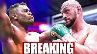 BREAKING! Tyson Fury vs Francis Ngannou is OFFICIAL for October 28 (Ngannou won)