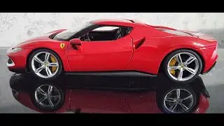 Ferrari   296 GTB Assetto Fiorano от Bburago 1/18