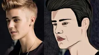 how to draw a cartoon by picsart