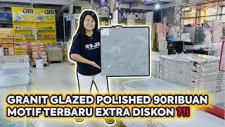 GRANIT ABU-ABU 60x60 MURAH MOTIF BATU ALAMI TAMPAK MEWAH  