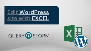 Editing a WordPress site using Excel