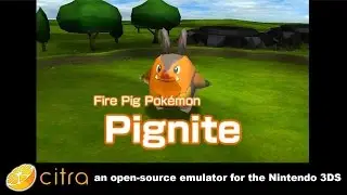 Citra 3DS Emulator - Pokémon Rumble Blast Ingame! scaled resolution + audio
