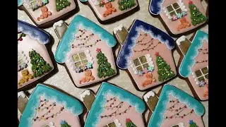 ПРЯНИЧНЫЙ ДОМИК С ЁЛОЧКОЙ