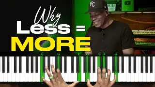 Why Less Is MORE! Simple to Advanced Cluster Piano Chords