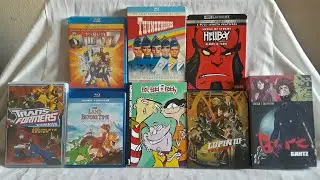 Anime, Movie and Cartoon Haul for April '21