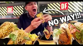 Best Tacos in London??? 🌮 FOOD REVIEW | DF Tacos!